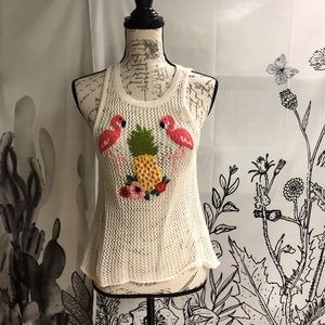 American Eagle Crochet Tank